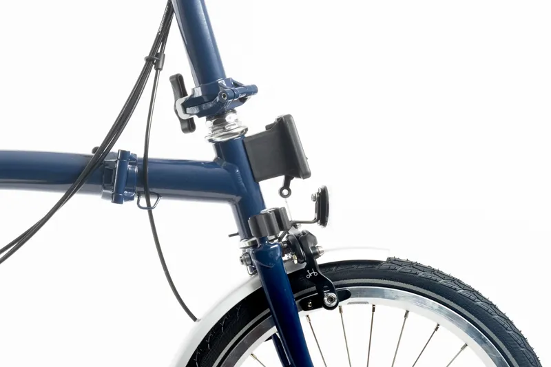 Brompton M6L C-Line Archive Edition Folding Bike - Tempest Blue-5